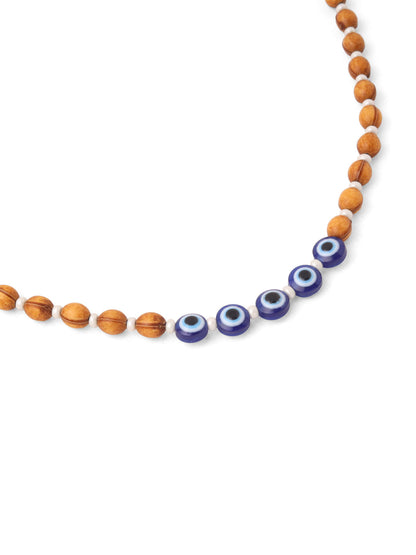 NVR Men's Evil Eye Multicolor Thread Rakhi, Combo for Rakshabandhan