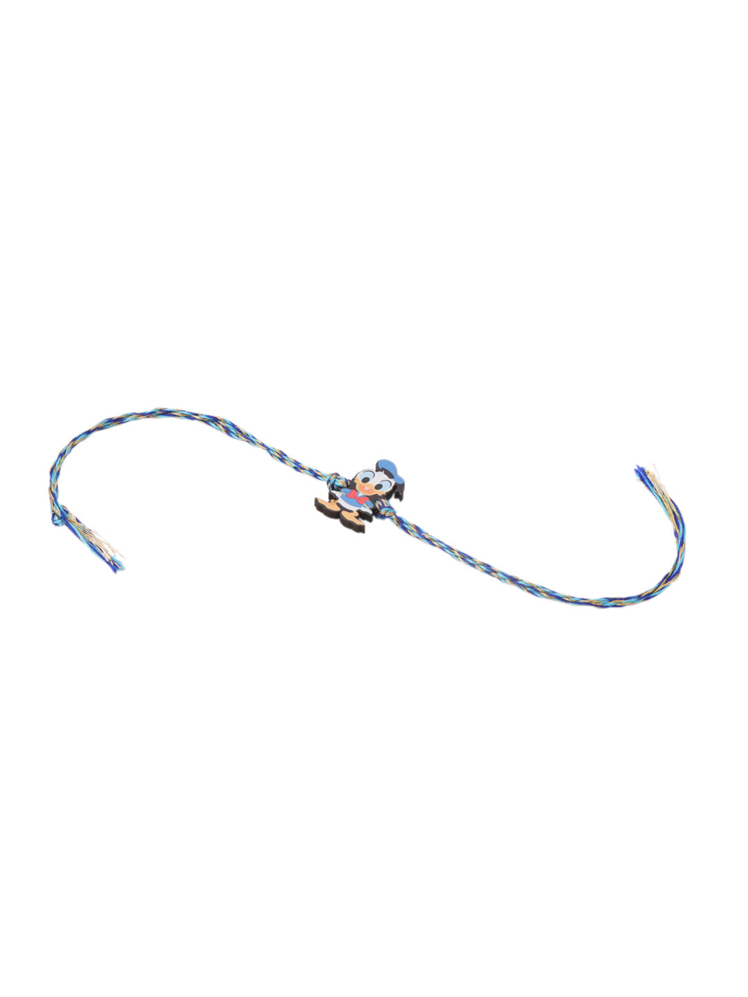 NVR Stylish Blue Cartoon Character Kids Rakhi with Roli Chawal Chandan & Mishri