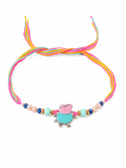 NVR Kids Cartoon Character Artificial Beads Rakhi, Combo for Rakshabandhan