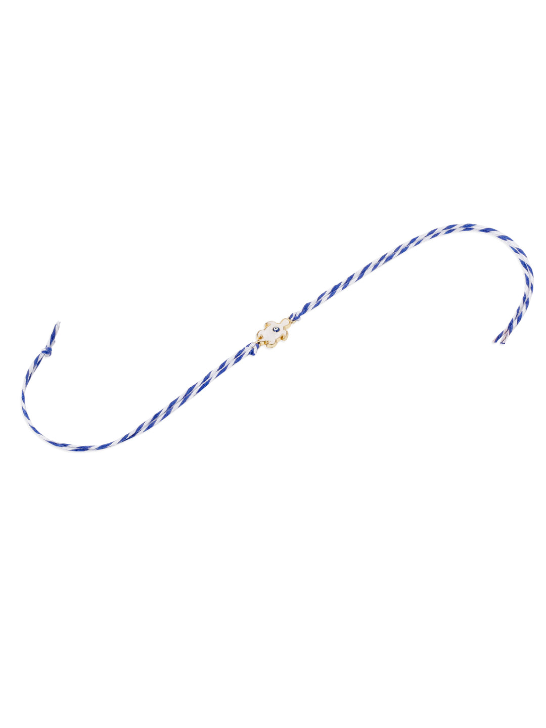 NVR Blue Evil Eye Men's Thread Rakhi, Combo for Rakshabandhan