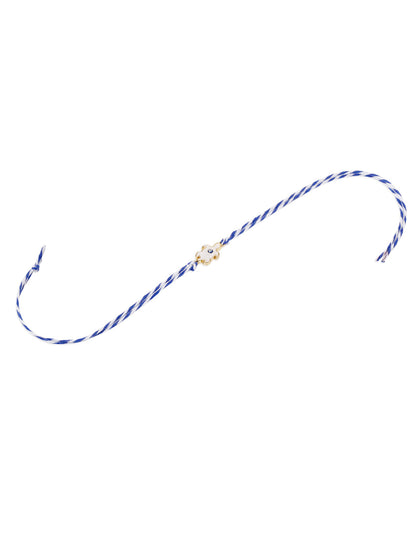 NVR Blue Evil Eye Men's Thread Rakhi, Combo for Rakshabandhan