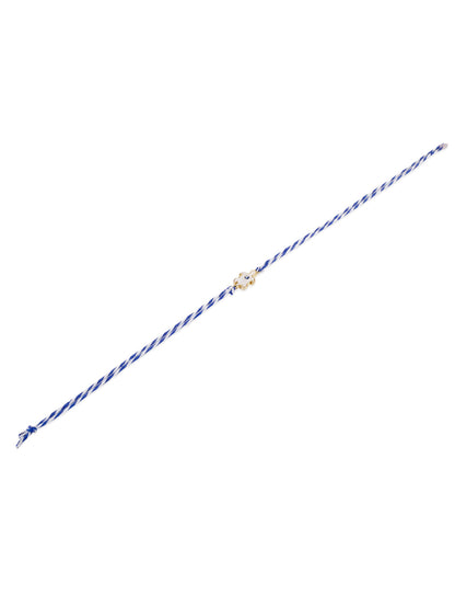 NVR Blue Evil Eye Men's Thread Rakhi, Combo for Rakshabandhan