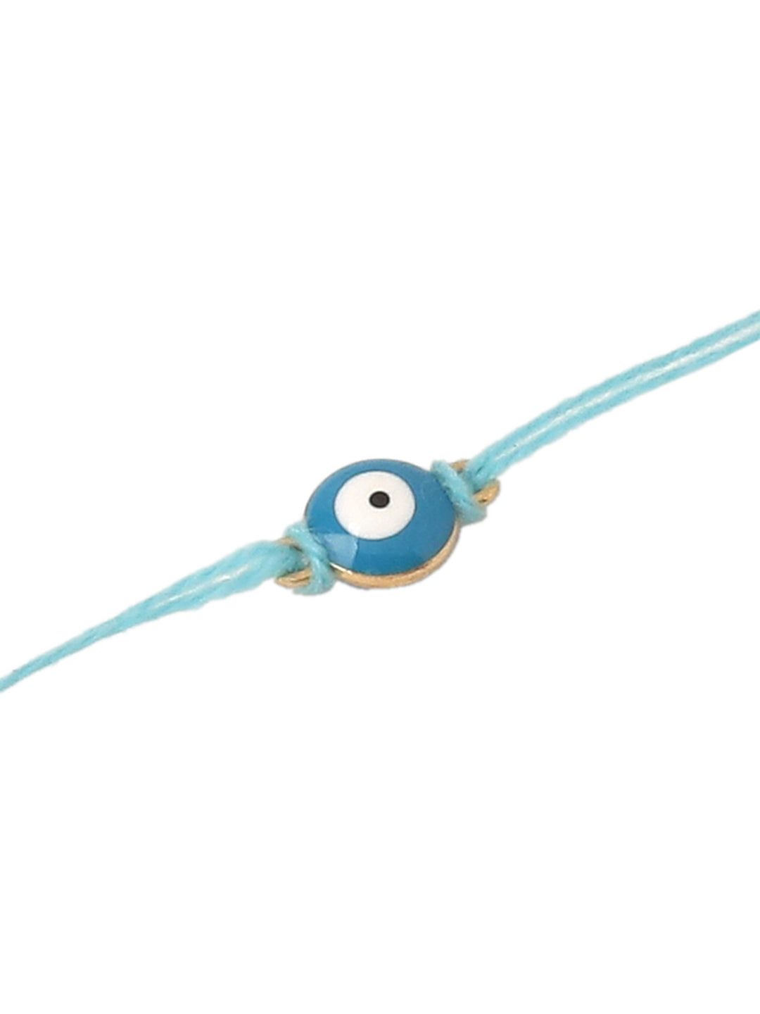 NVR Set of 3 Multicolor Evil Eye Men's Thread Rakhi, Combo for Rakshabandhan