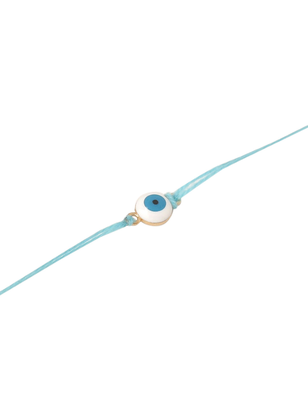 NVR Men's Set of 3 Multicolor Evil Eye Thread Rakhi, Combo for Rakshabandhan