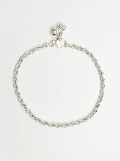 NVR Women's Set of 2 Silver-Plated Anklets