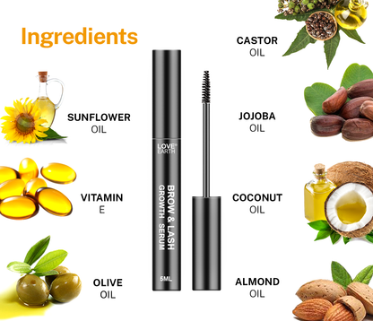 Love Earth Organic Eyelash Growth Serum
