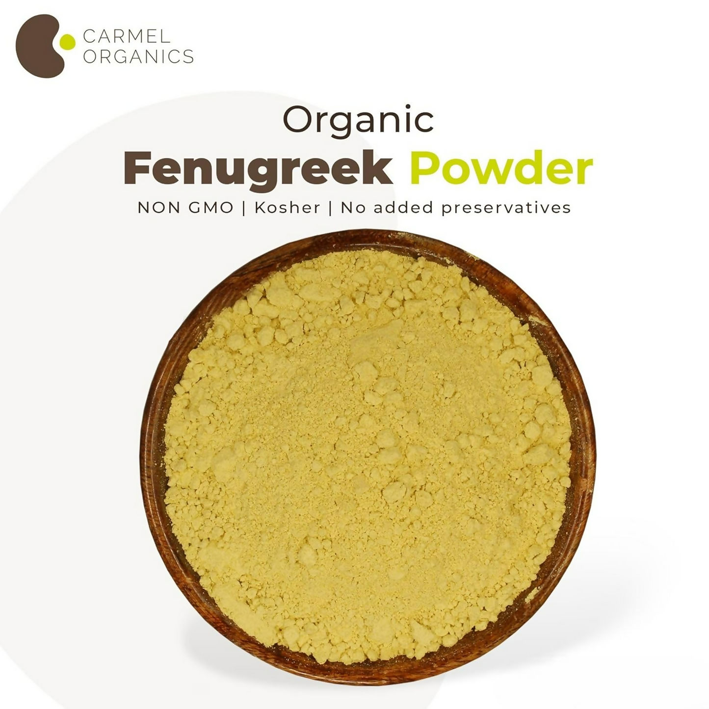 Carmel Organics Fenugreek Seed/Methi Seeds (Powder)