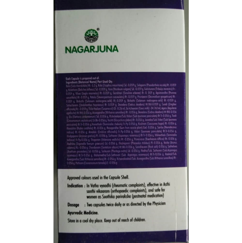 Nagarjuna Ayurveda Artilon Softgel Capsules - 100 tabs