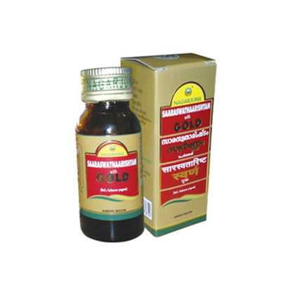 Nagarjuna Ayurveda Saaraswathaarishtam With Gold - 25 ml