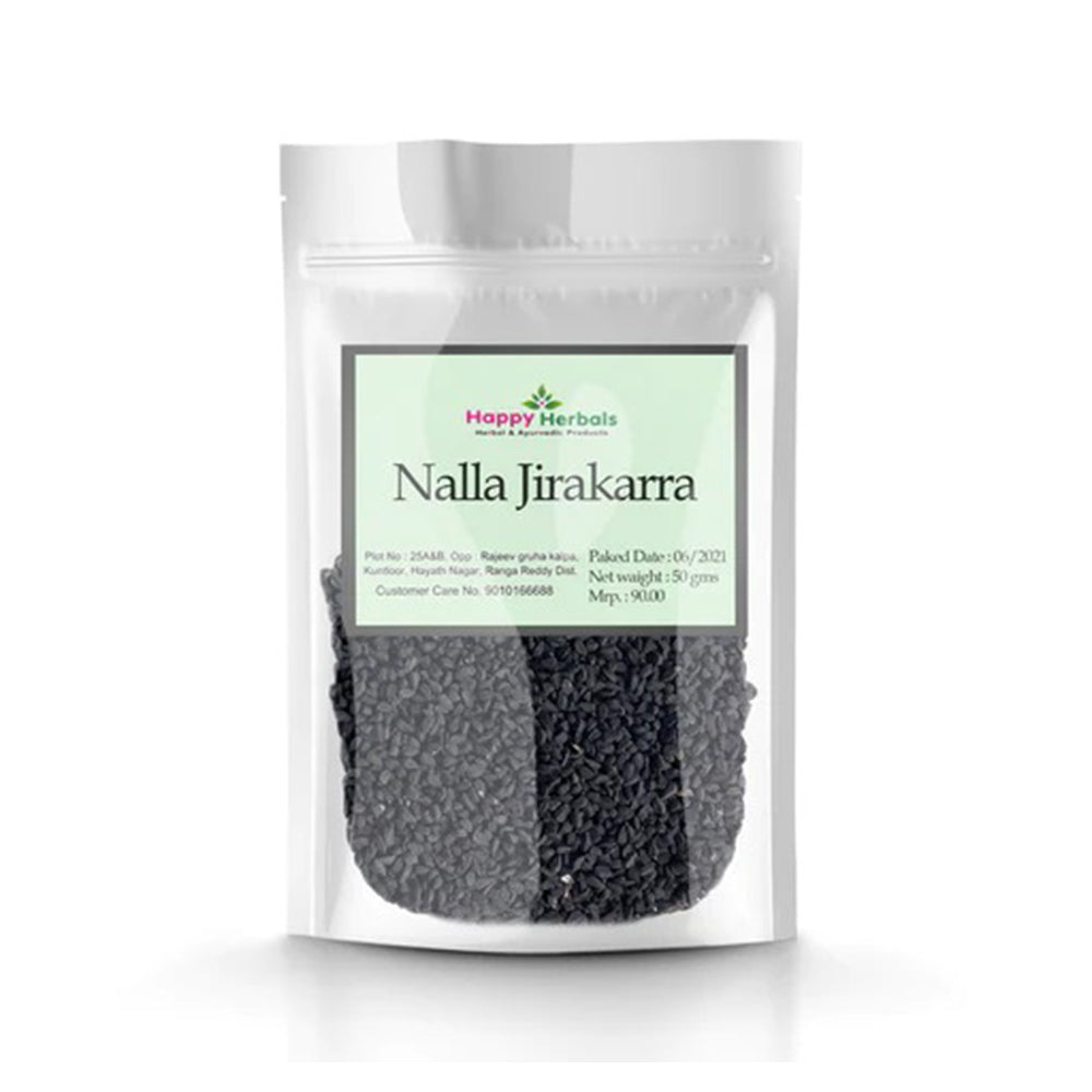 Happy Herbals Nalla Jilakarra - 100 gms