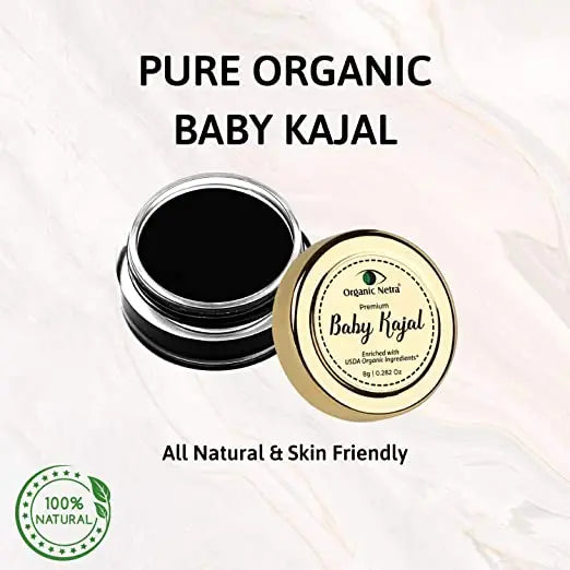 Organic Netra Natural Baby Kajal - 8 gms