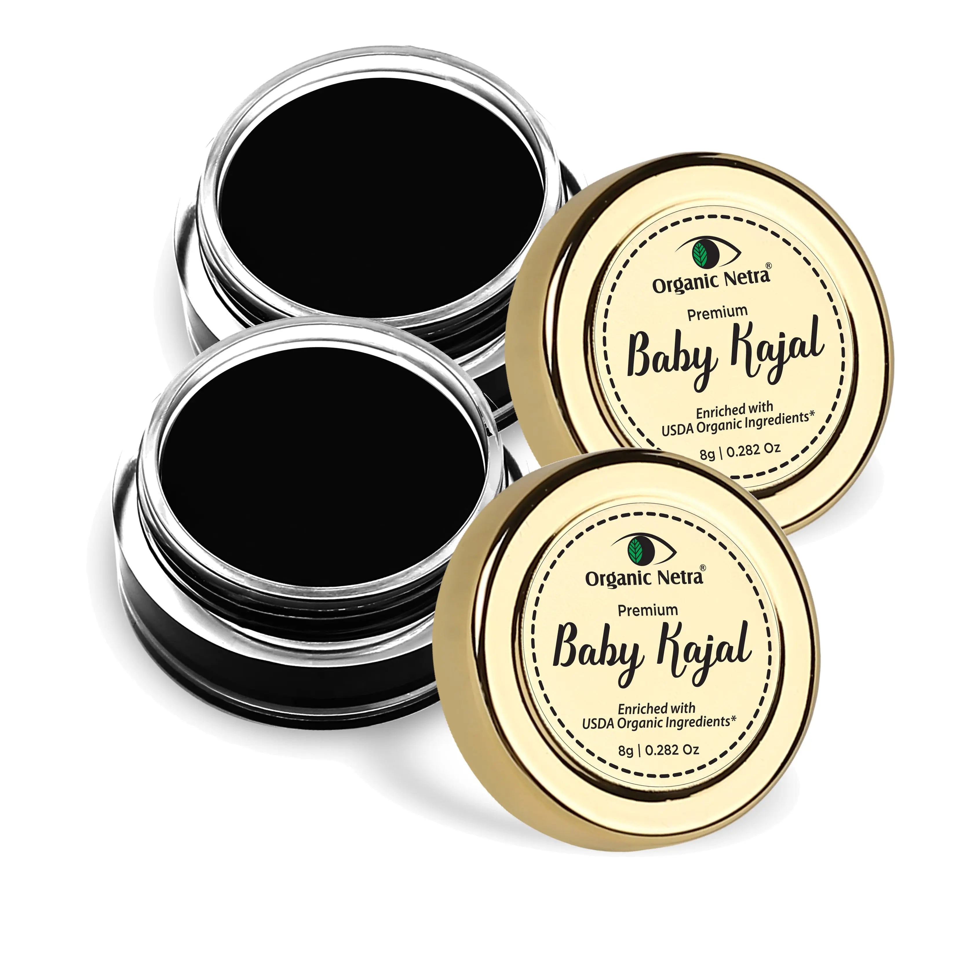 Organic Netra Natural Baby Kajal - 8 gms