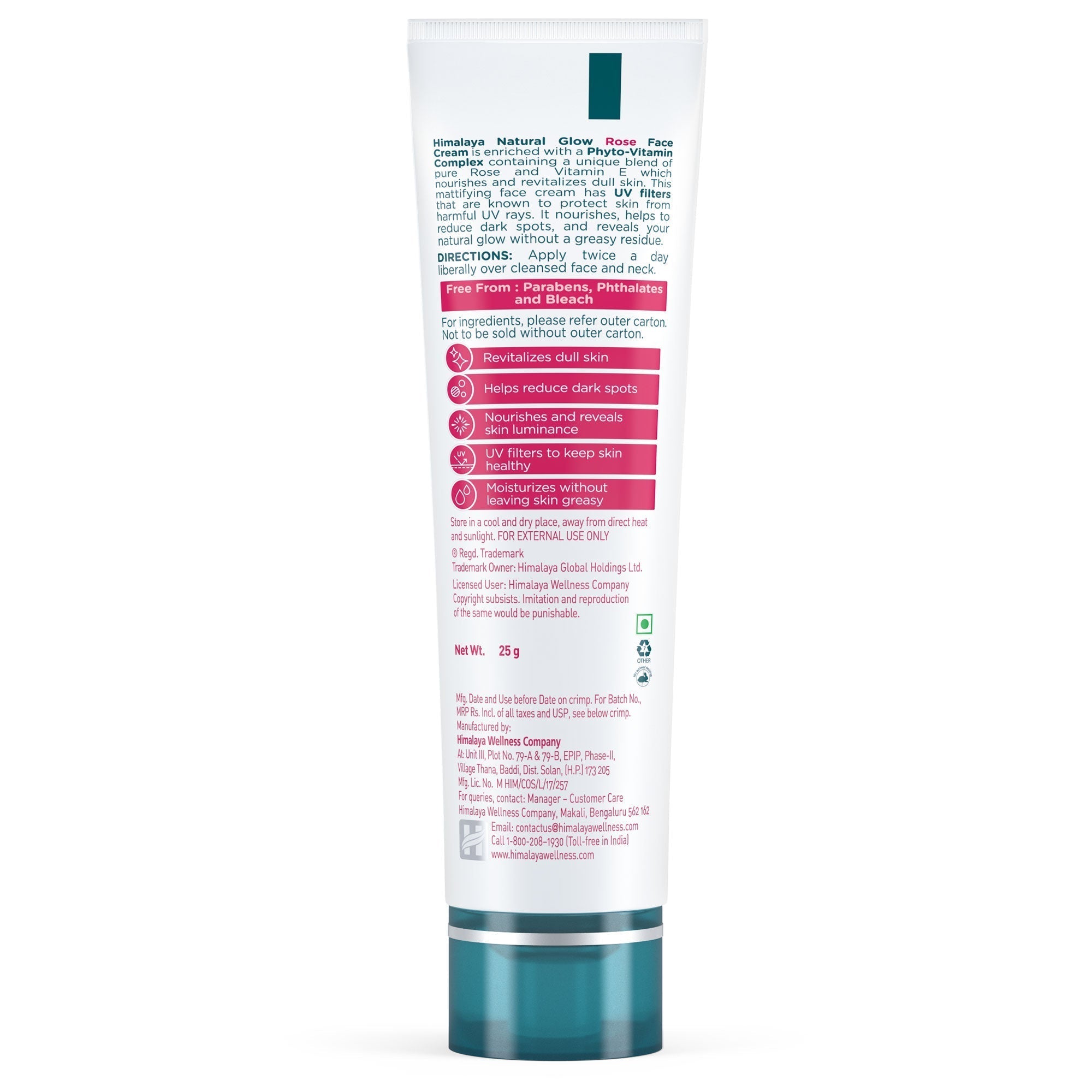 Himalaya Natural Glow Rose Face Cream