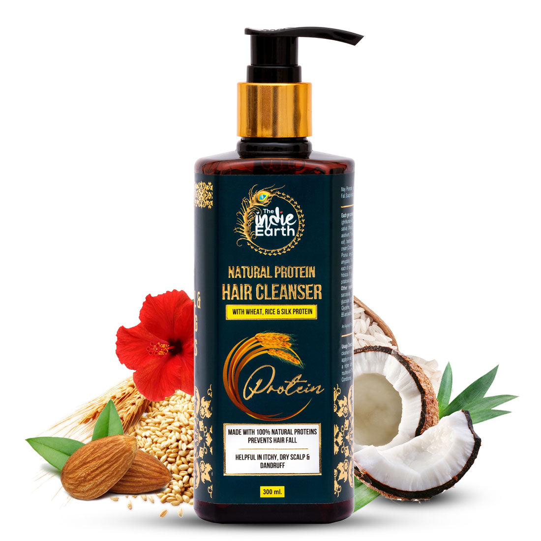 The Indie Earth Natural Protein Hair Cleanser - 300 ml