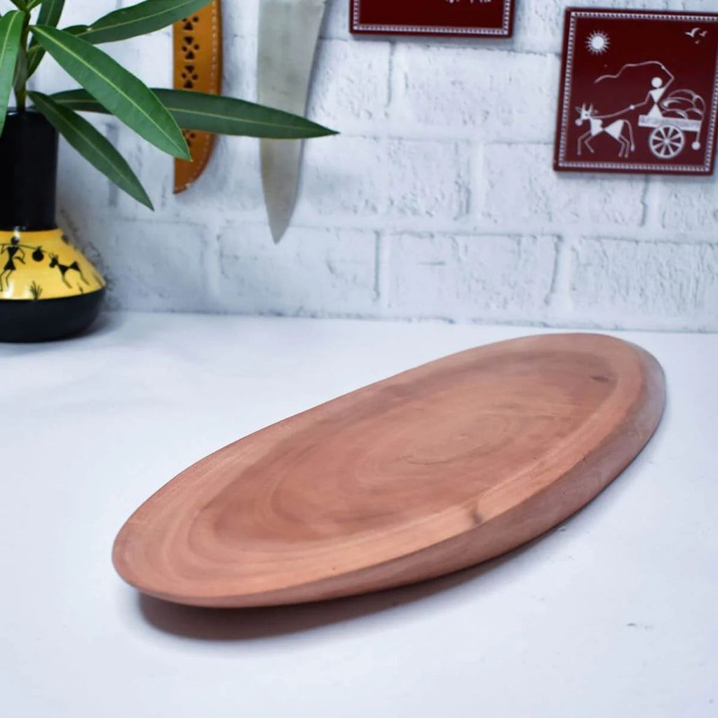 Zishta Neem Wood Chopping Board Natural Shape