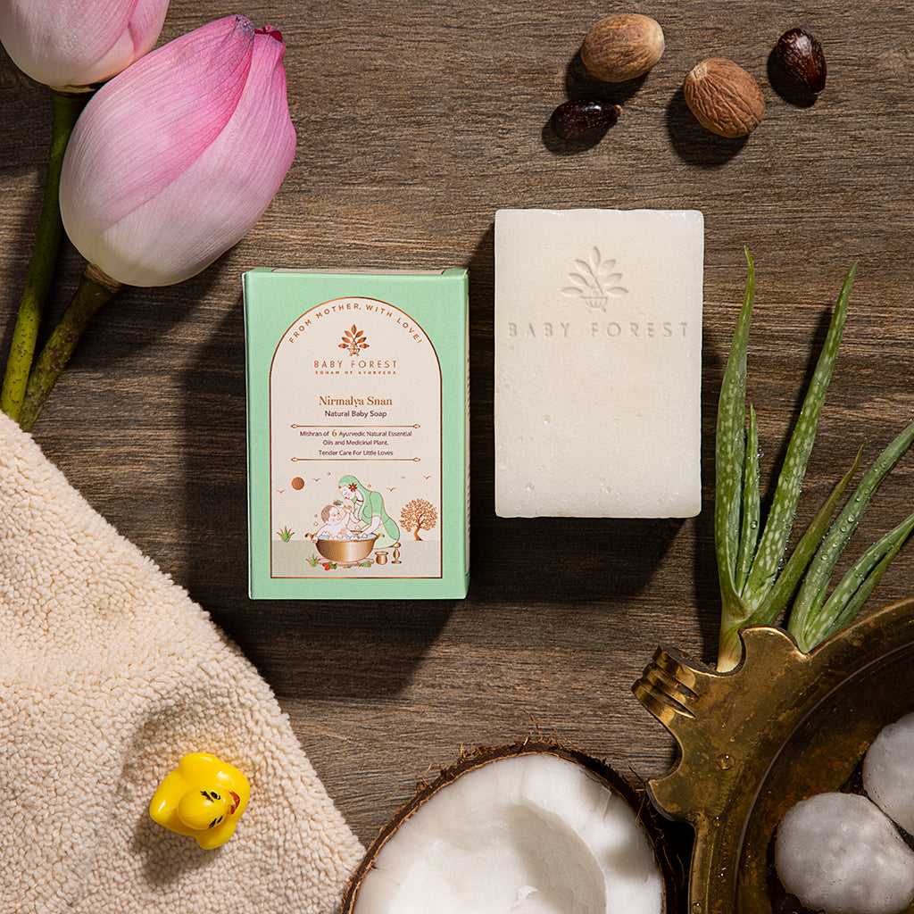 Baby Forest Nirmalya Snan Natural Baby Soap - 125 gms