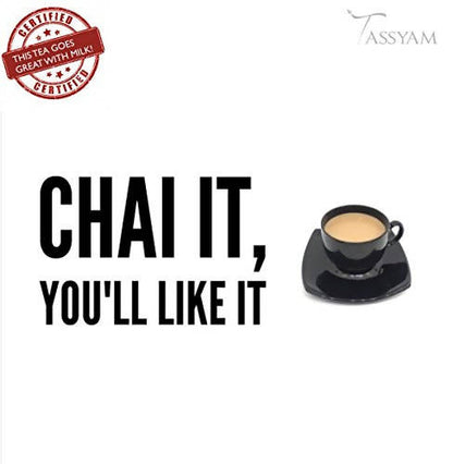 Tassyam Strong Assam Cardamom Tea Elaichi Chai