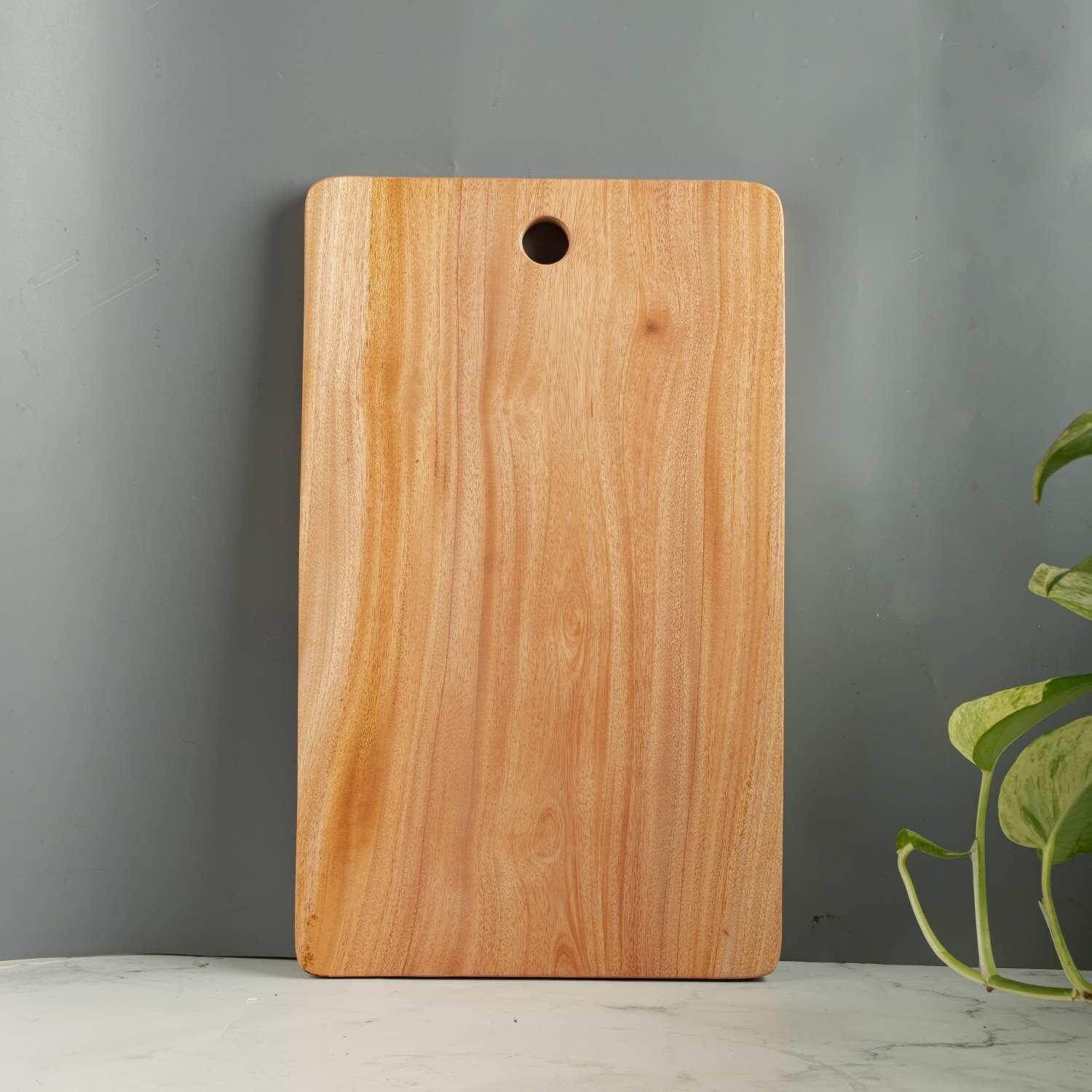 Zishta Neem Wood Chopping Board Compact Rectangle