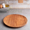 Zishta Neem Wood Dinner Plate Regular Size