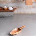 Zishta Neem Wood Ladle Flour Traditional Kitchen Ladle