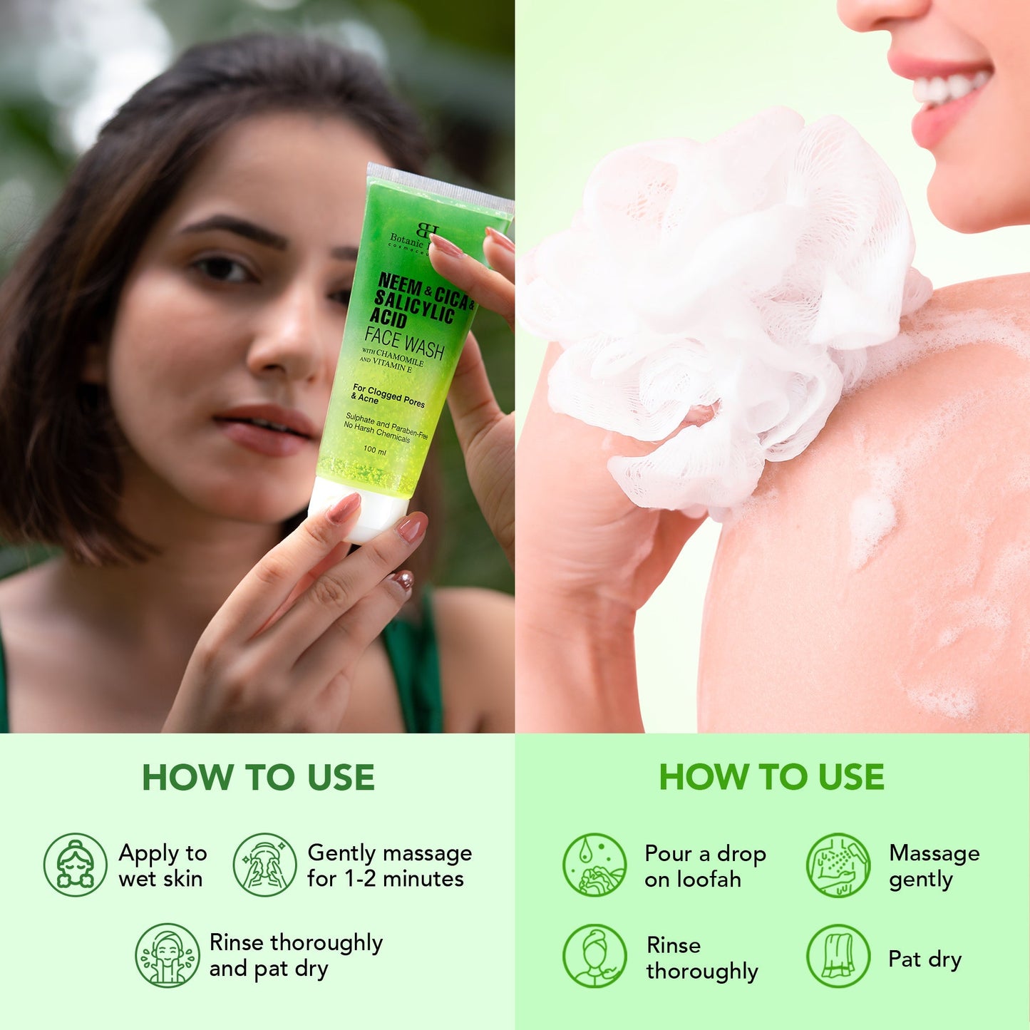 Botanic Hearth Neem & Salicylic Acid Bodywash & Facewash