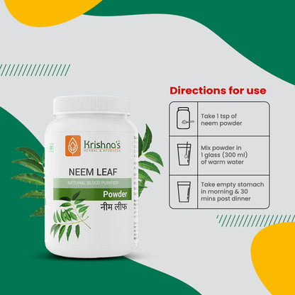 Krishna'S Herbal & Ayurveda Neem Leaf Powder