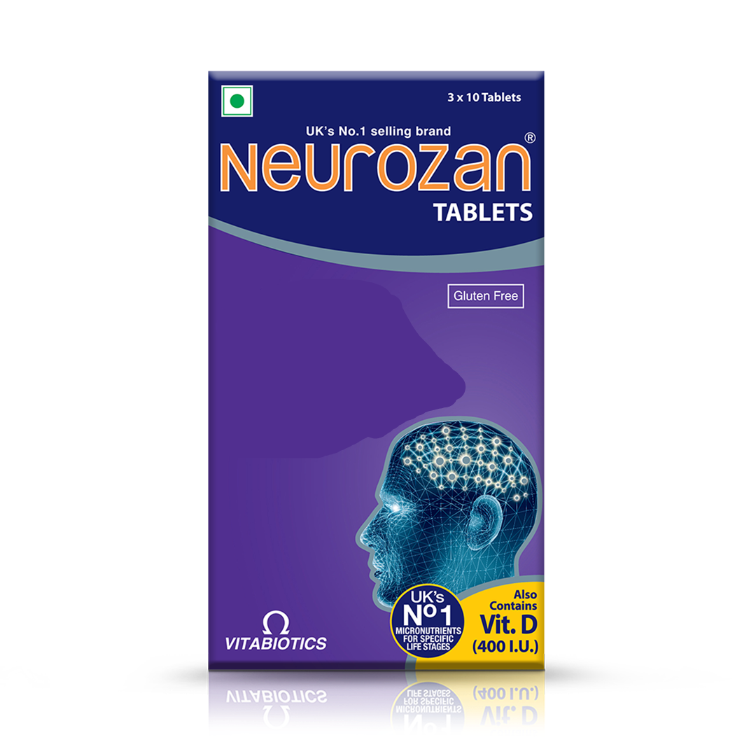 Vitabiotics Neurozan Supplement - 30 tabs