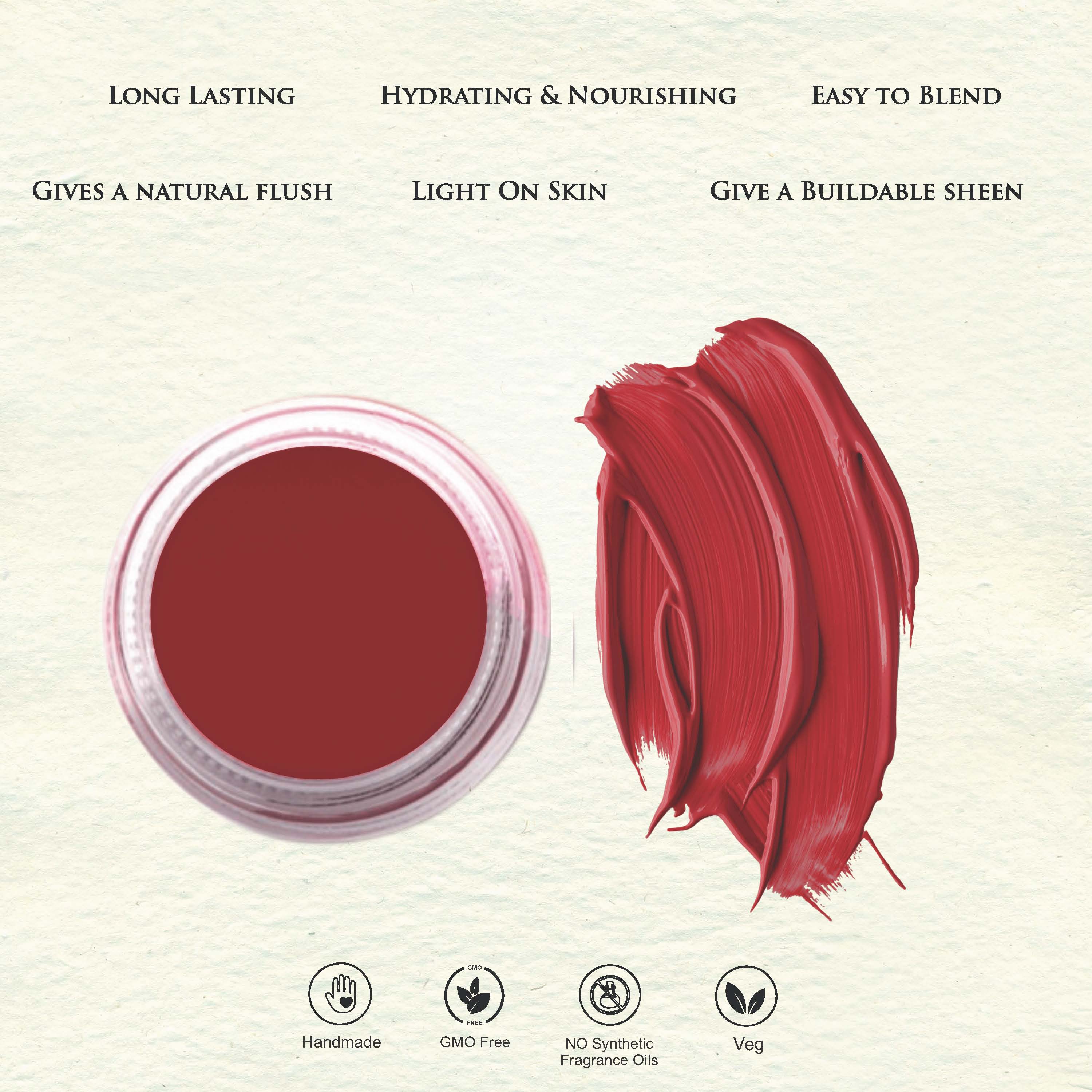 Love Earth Never Say Never Lip And Cheek Tint - 8 gms