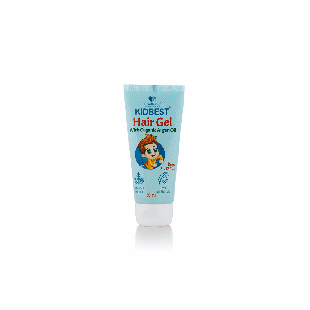 Health Best Kidbest Hair Gel for 3-13 Years Kids Pack of 2 - Each 50ml