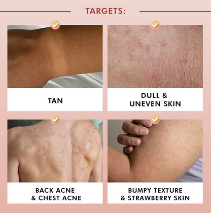 mCaffeine De-Tan & Exfoliating Body Washes