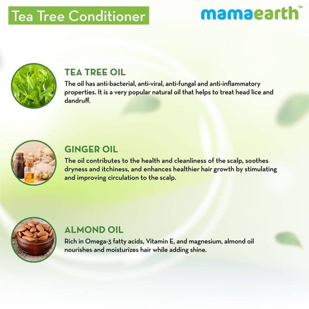 Mamaearth Tea Tree Conditioner For Dandruff Free Hair - 250 ml