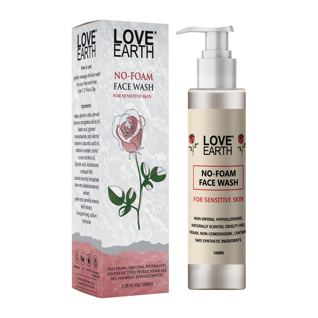 Love Earth No Foam Face Wash - 100 ml
