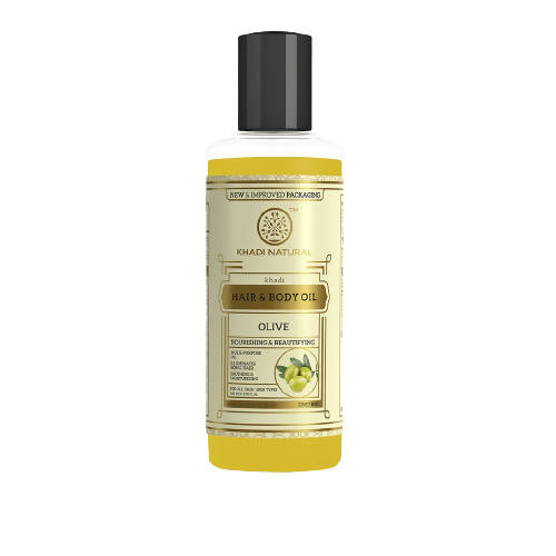 Khadi Natural Olive Hair & Body Oil - 100 ml