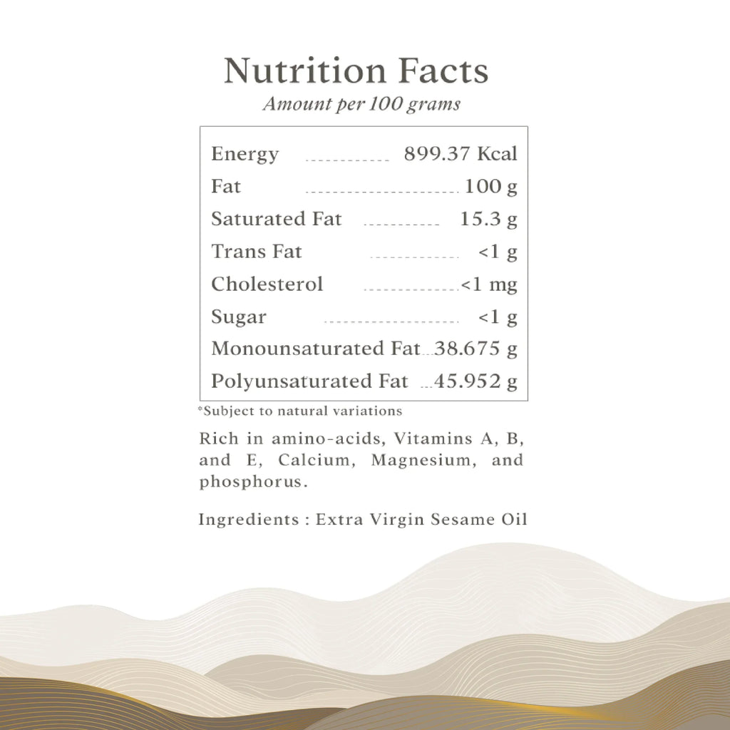 Multano Cold Pressed Sesame Oil