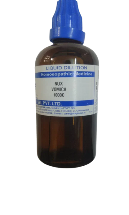 SBL Homeopathy Nux Vomica Dilution -30 CH - 30 ml
