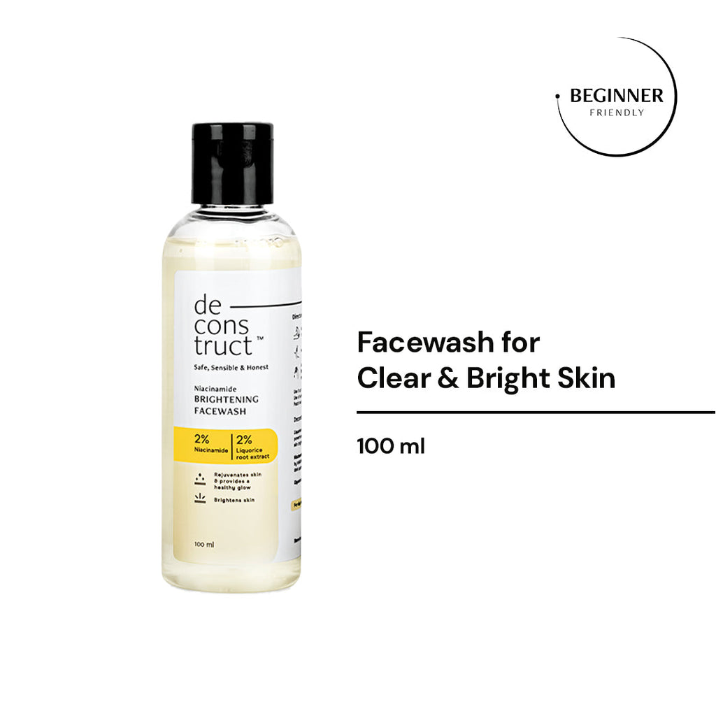 Deconstruct Niacinamide Brightening Face Wash - 100 ml