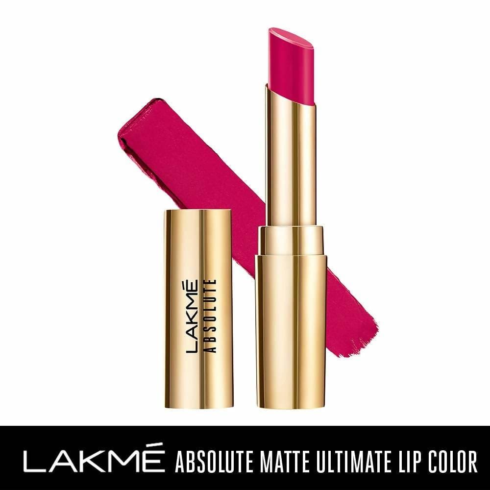 Lakme Absolute Matte Ultimate Lip Color with Argan Oil Berry Boost - 3.4 gms
