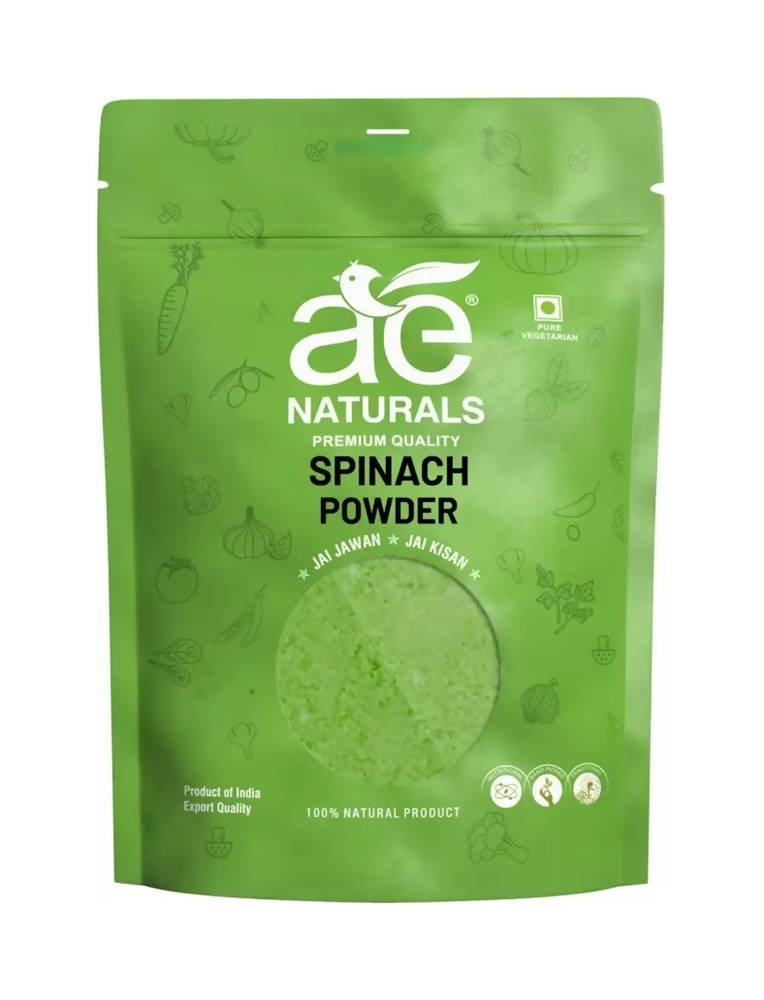 AE Naturals Premium Spinach Powder – Rich in Nutrients and Antioxidants