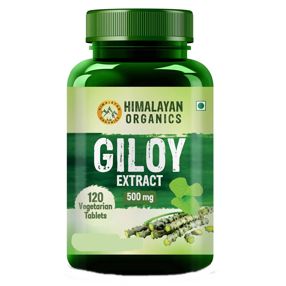 Himalayan Organics Giloy Extract 500 mg Tablets - 120 tabs