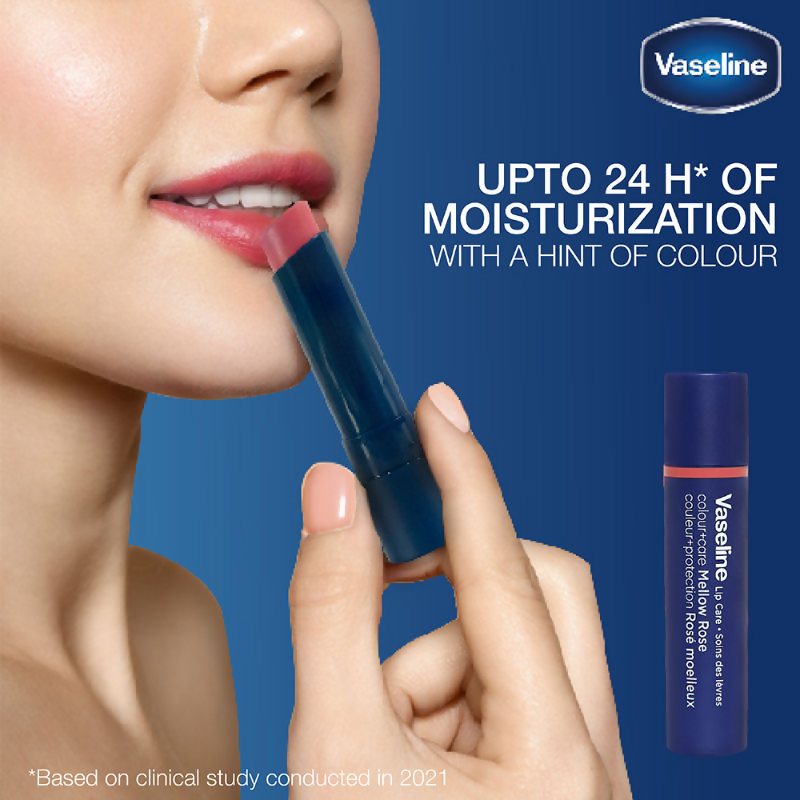 Vaseline Lip Care Colour + Care Tinted Lip Balm Stick - Mellow Rose