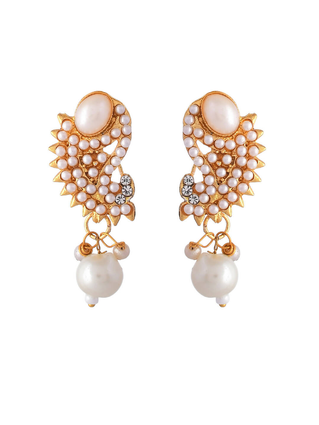 VOJ Women Gold Color stainless steel Jewellery Set