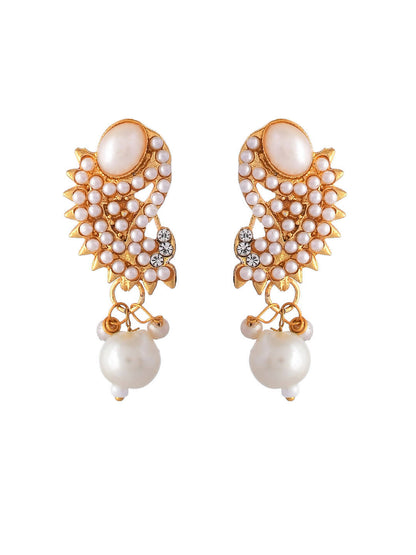 VOJ Women Gold Color stainless steel Jewellery Set