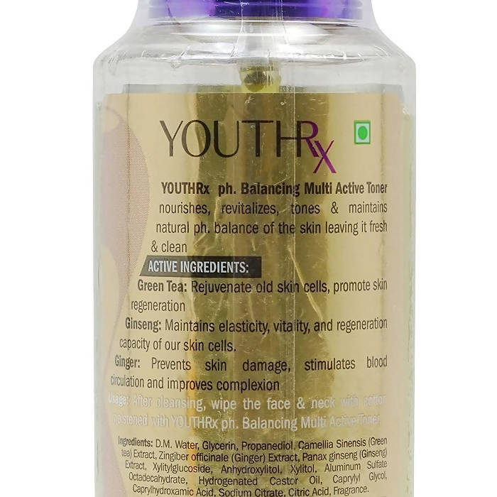 Lotus Herbals Youth RX PH Balancing Multi Active Toner - 100 ml