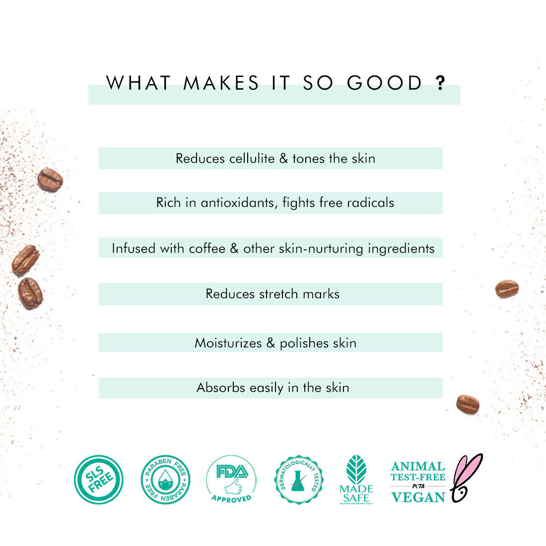mCaffeine Raw Coffee Body Polishing Oil - 100 ml