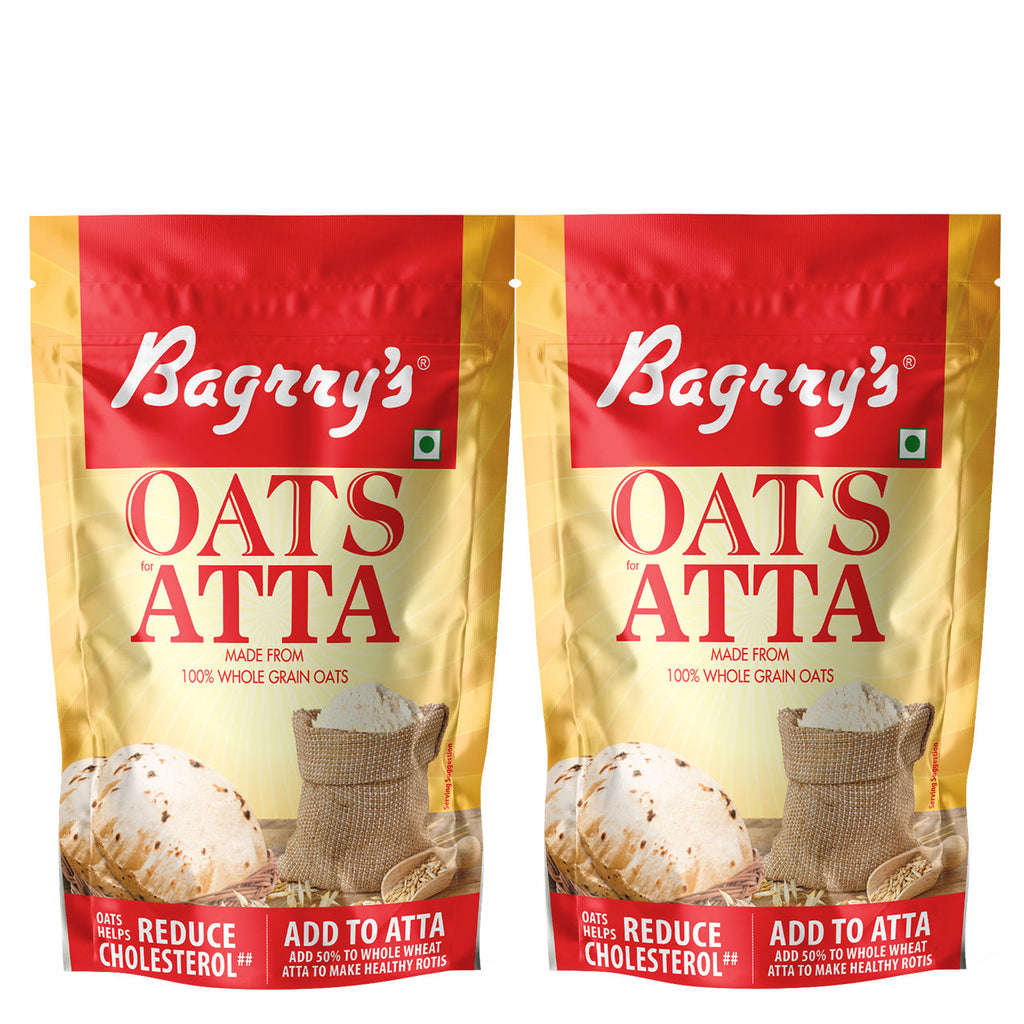 Bagrry's Oat Atta - 300 gms (pack of 2)