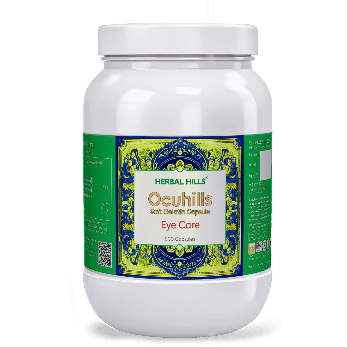 Herbal Hills Ayurveda Ocuhills Capsules