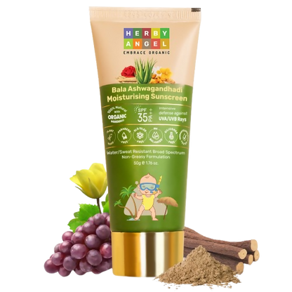 Herby Angel Sunscreen for Babies & Kids