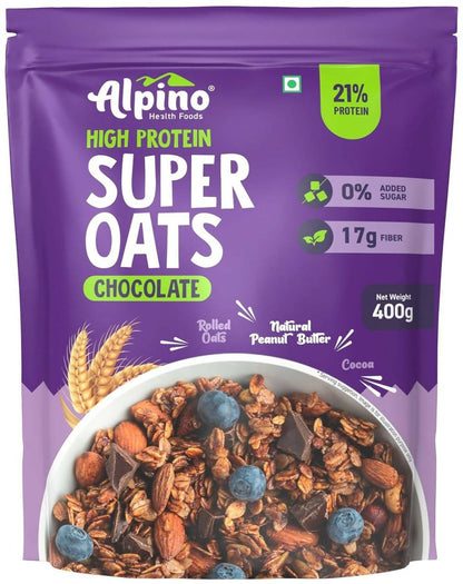 Alpino High Protein Super Rolled Oats Chocolate