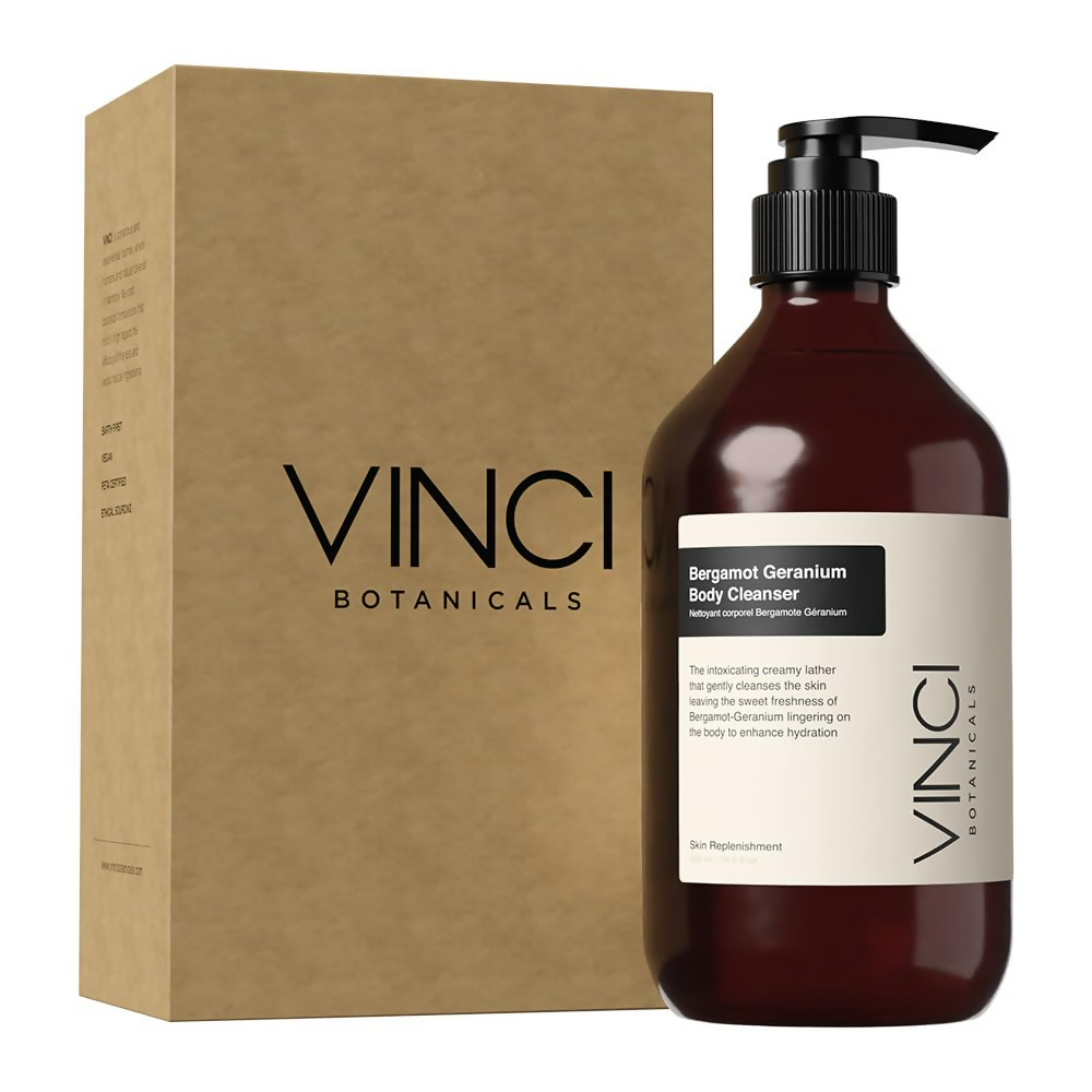 Vinci Botanicals Bergamot Geranium Body Cleanser