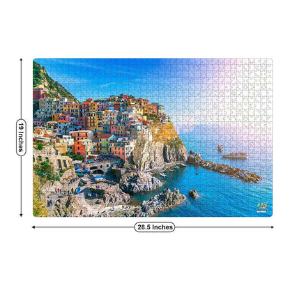 Webby Wooden Cinque Terre Jigsaw Puzzle-1000 Pcs